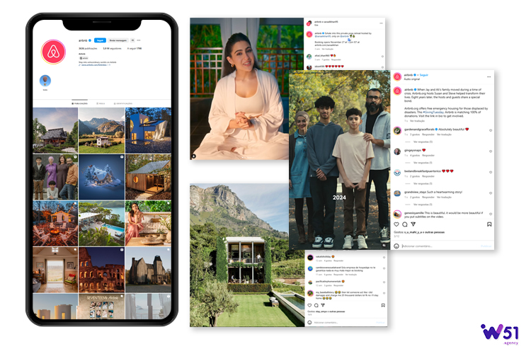 W51 AGENCY - Blog - Como criar uma estratégia de conteúdo para aumentar a autoridade da sua marca - Imagem airbnb - estrategia de conteúdo - histórias